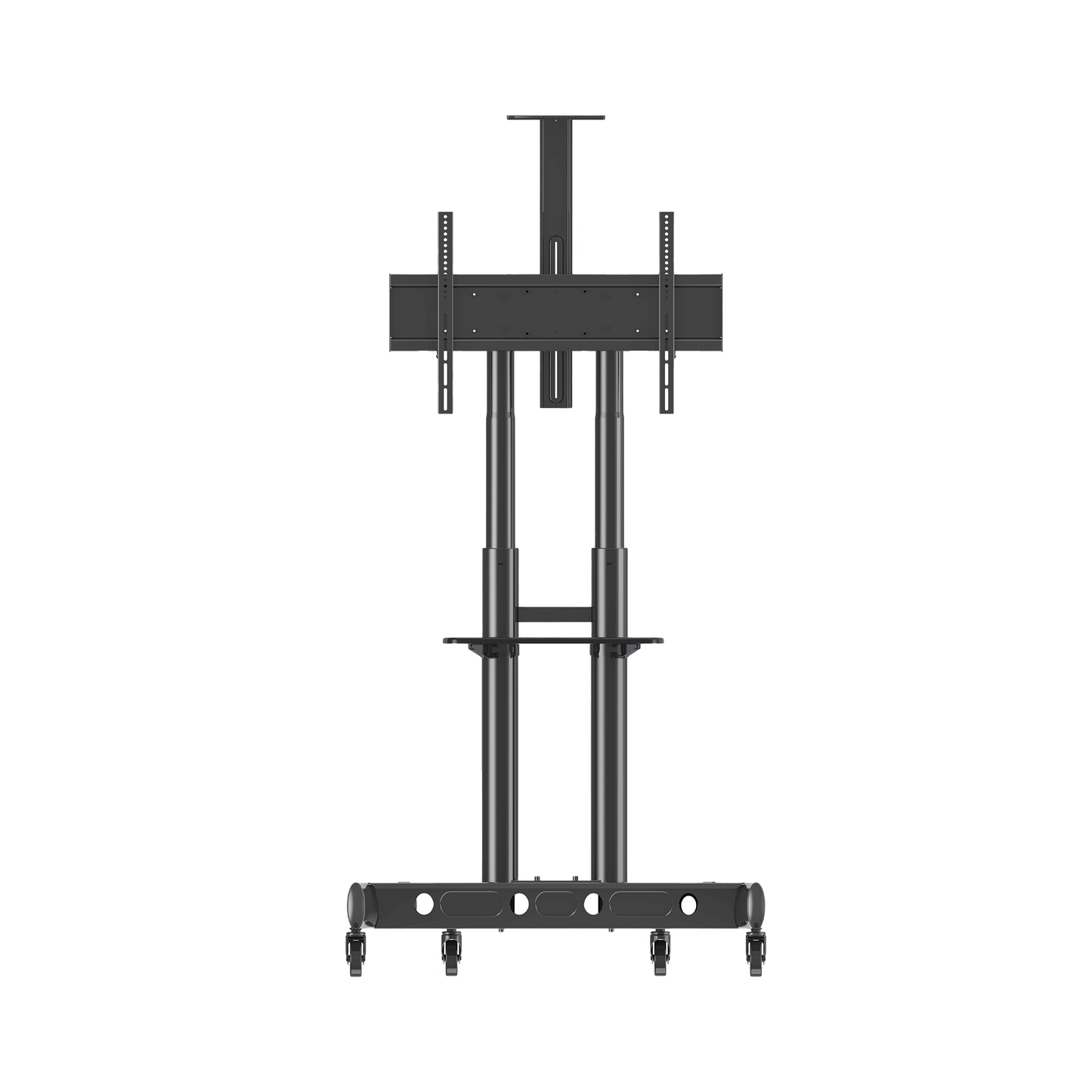 Soporte de Pantalla con Ruedas / Compatible con Monitores de 55 "a 90" / Base para Colocar Accesorios Adicionales / Vesa 200*200 - 800*500