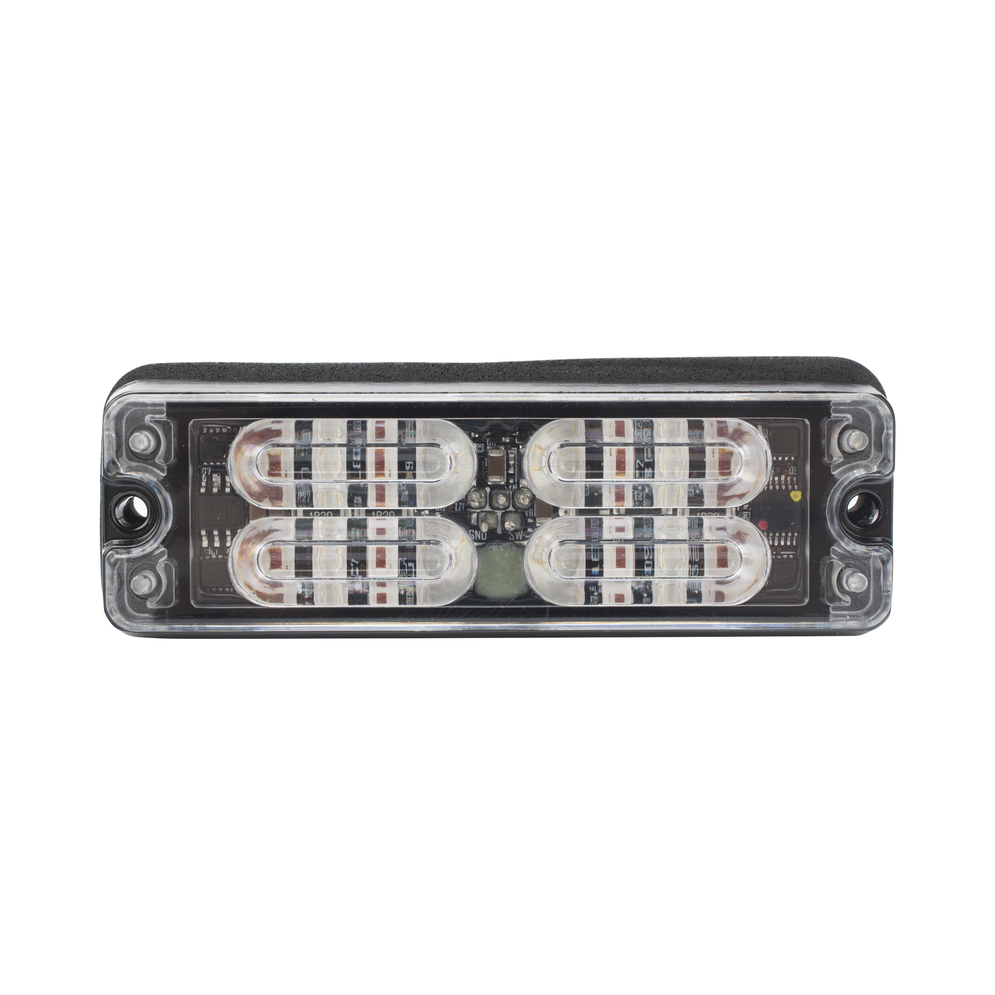 Luz Perimetral, 12 LED Ultra Brillantes, Color Rojo / Azul