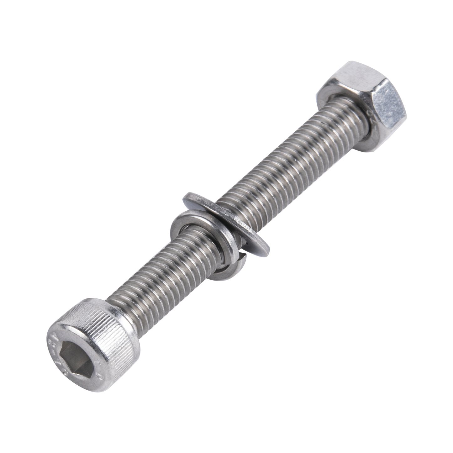 Tornillo acero inoxidable M8*65 para montajes de modulos fotovoltaicos