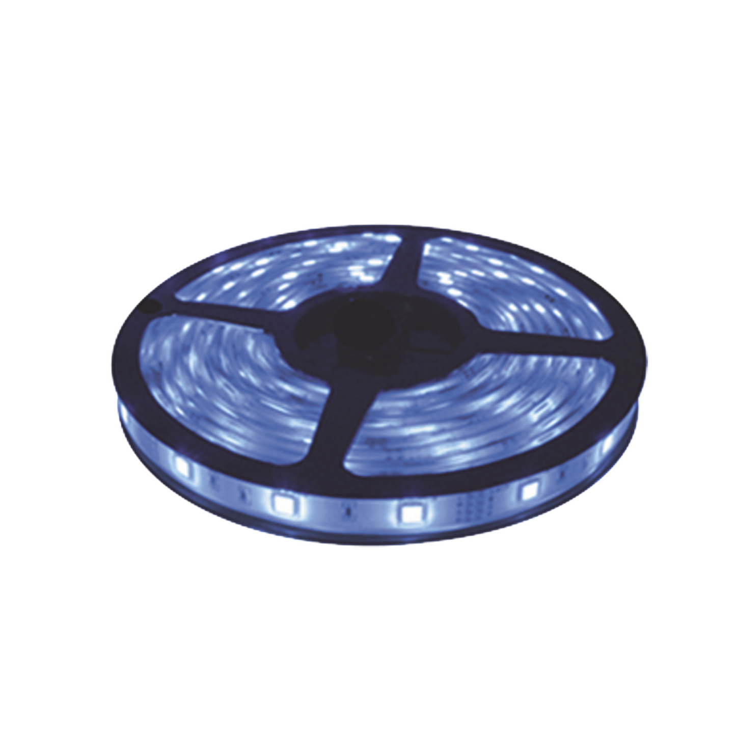 Tira Led de 5 m / Color Azul / Uso Interior / Potencia 22 W / 900 lm/ 12 V CD / IP 20.