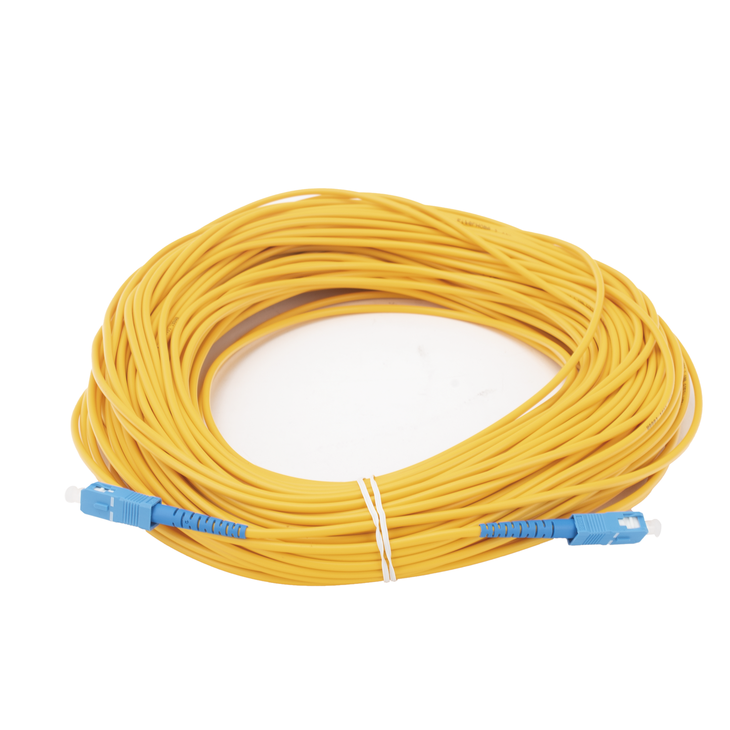 Jumper de Fibra Óptica Monomodo SC/UPC-SC/UPC Simplex de 50 metros, 3mm