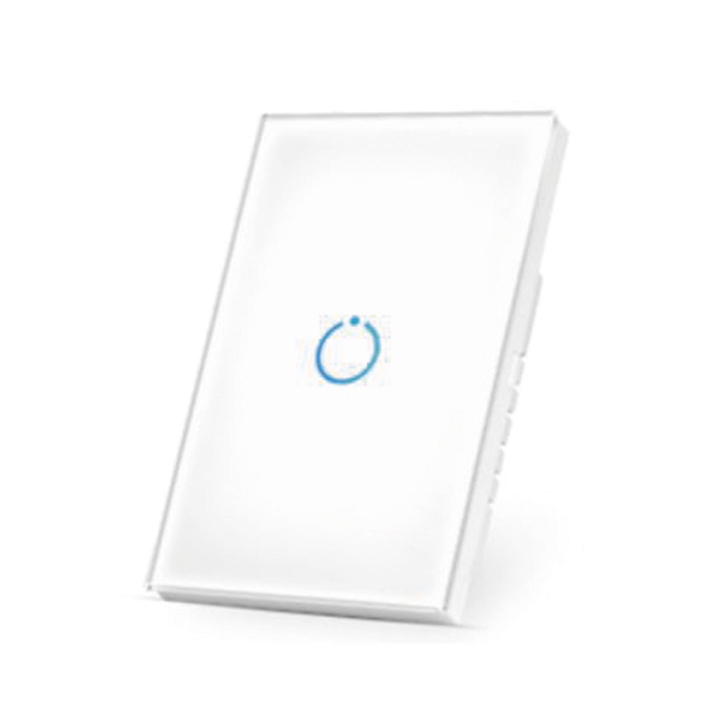 (ZWAVE) Interruptor On/Off panel táctil touch inalámbrico Zwave Plus 1 boton. Compatible con Hubitat HC8, Álula M2M, otro