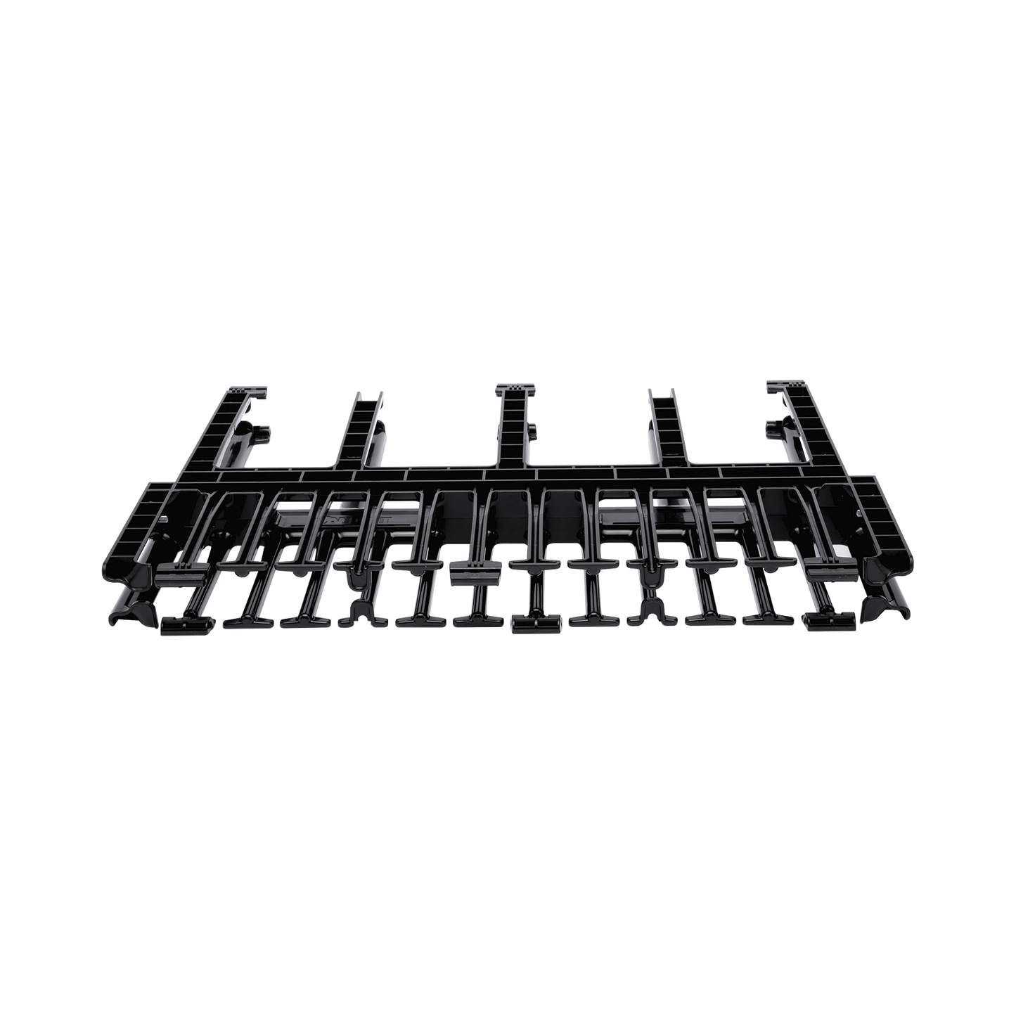 Organizador de Cables Horizontal NetManager de Alta Densidad, Doble (Frontal y Posterior), Para Rack de 19in, 1UR