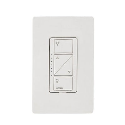 (Caseta Wireless) Atenuador de pared. Aumenta/Disminuye Intensidad de Iluminación. No requiere cable neutro. 150W LED / 600W INC/HAL