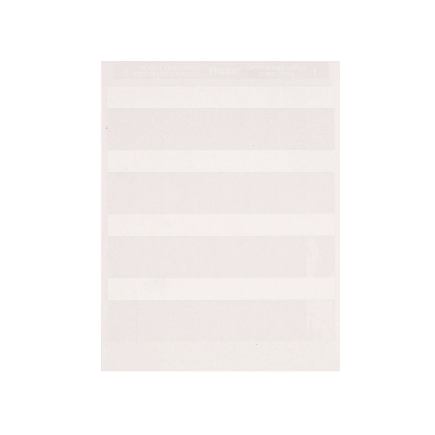 Hojas con 1000 Etiquetas Auto-laminadas para Impresora Láser/Inyección de Tinta, para Cables de 6.1 a 12.2 mm de Diámetro (8 - 4 AWG)