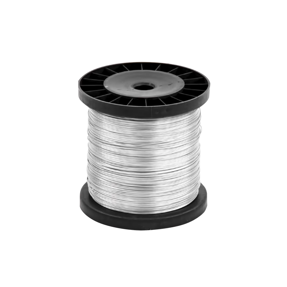 Bobina de 500 Metros / Alambre de Aluminio Reforzado / 16 AWG / Para Intemperie / Ideal para Cercas Electrificadas.