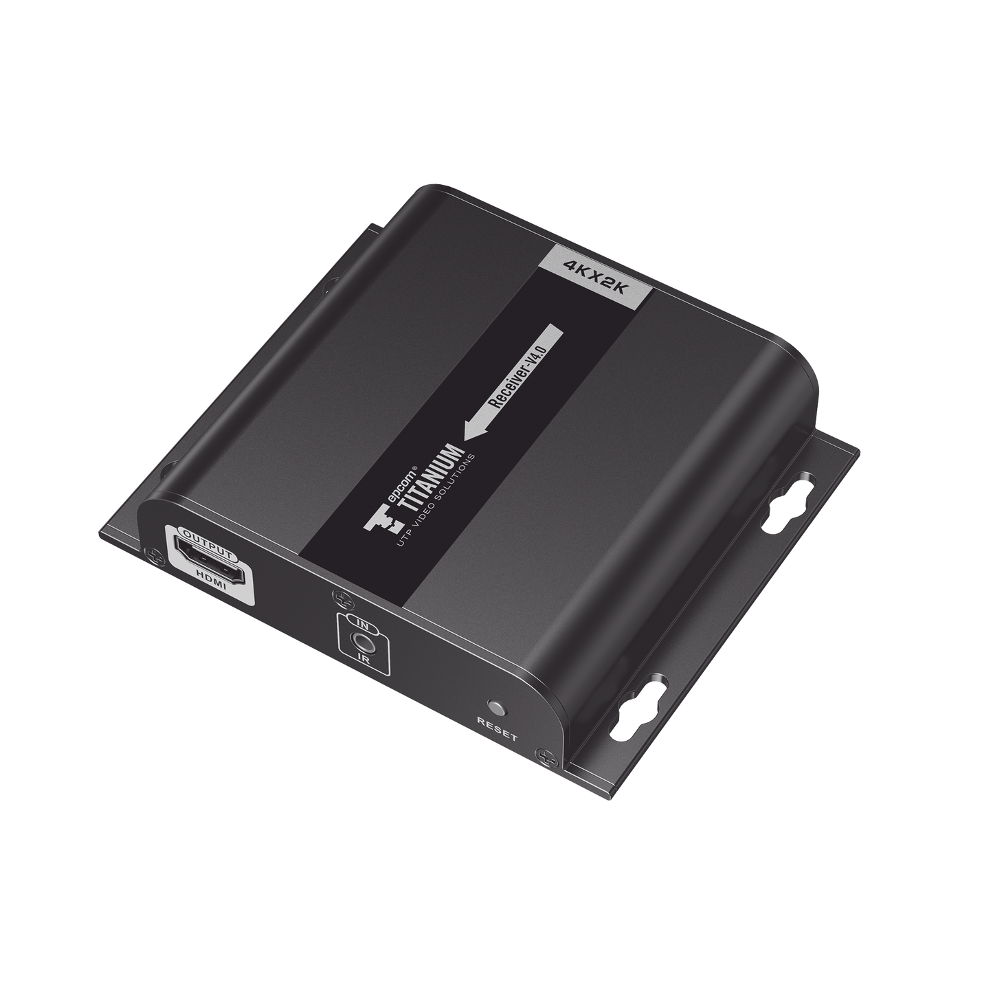 Receptor Compatible para Kits TT683-4.0 / Resolución 4K@30Hz / Cat 5e/6 / Distancia de 120 m / Control IR / Soporta HDbitT/ Compatible con Switch Gigabit.