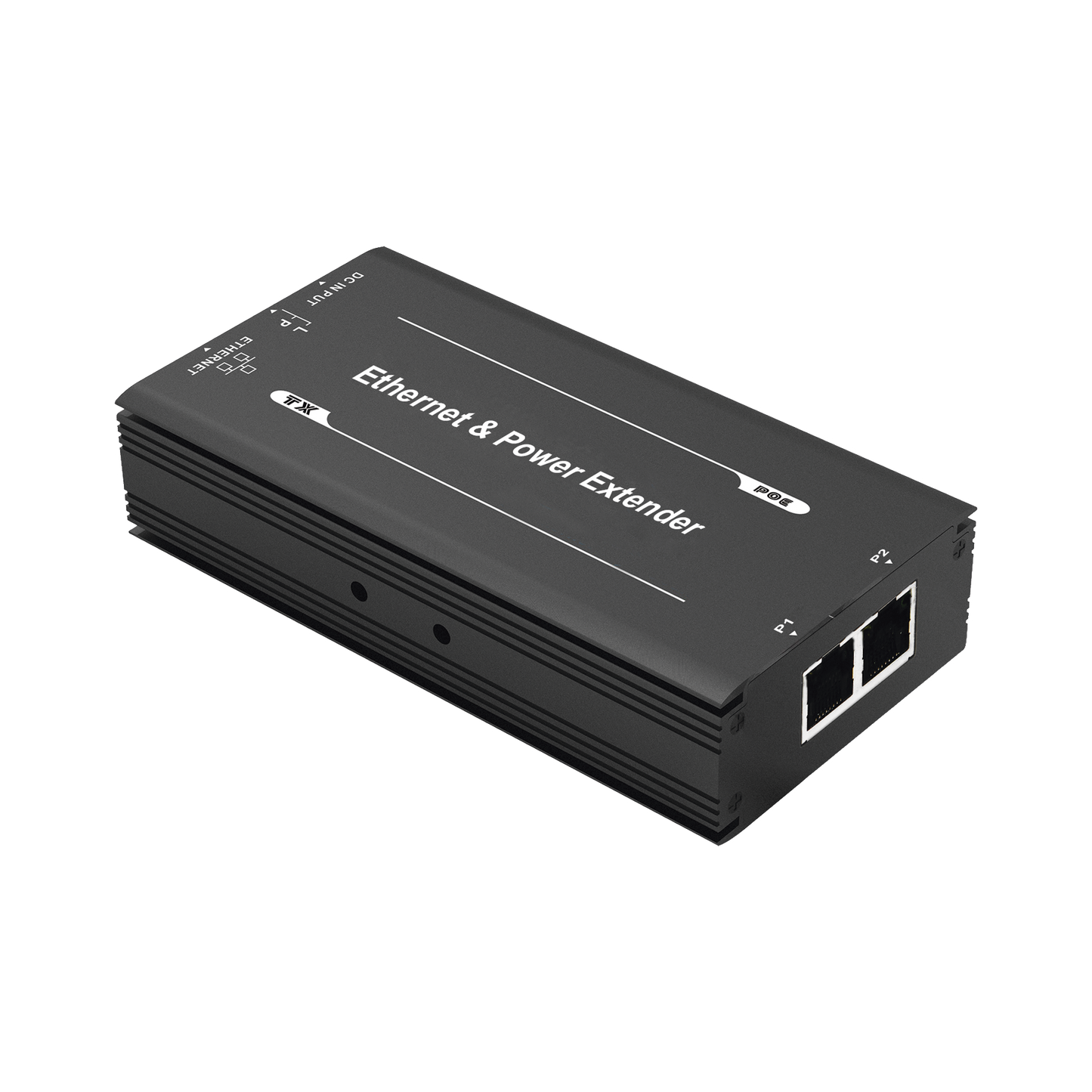 (POE 600 METROS) Receptor para Extensor PoE TT-8001TPOE / 1 Puerto para recepción de video y alimentación (PoE) / IDEAL PARA DOMOS Y CAMARAS IP / Conexión en Cascada / Soporta PTZ´s de 60 W / Soporta IEEE802.3af/at