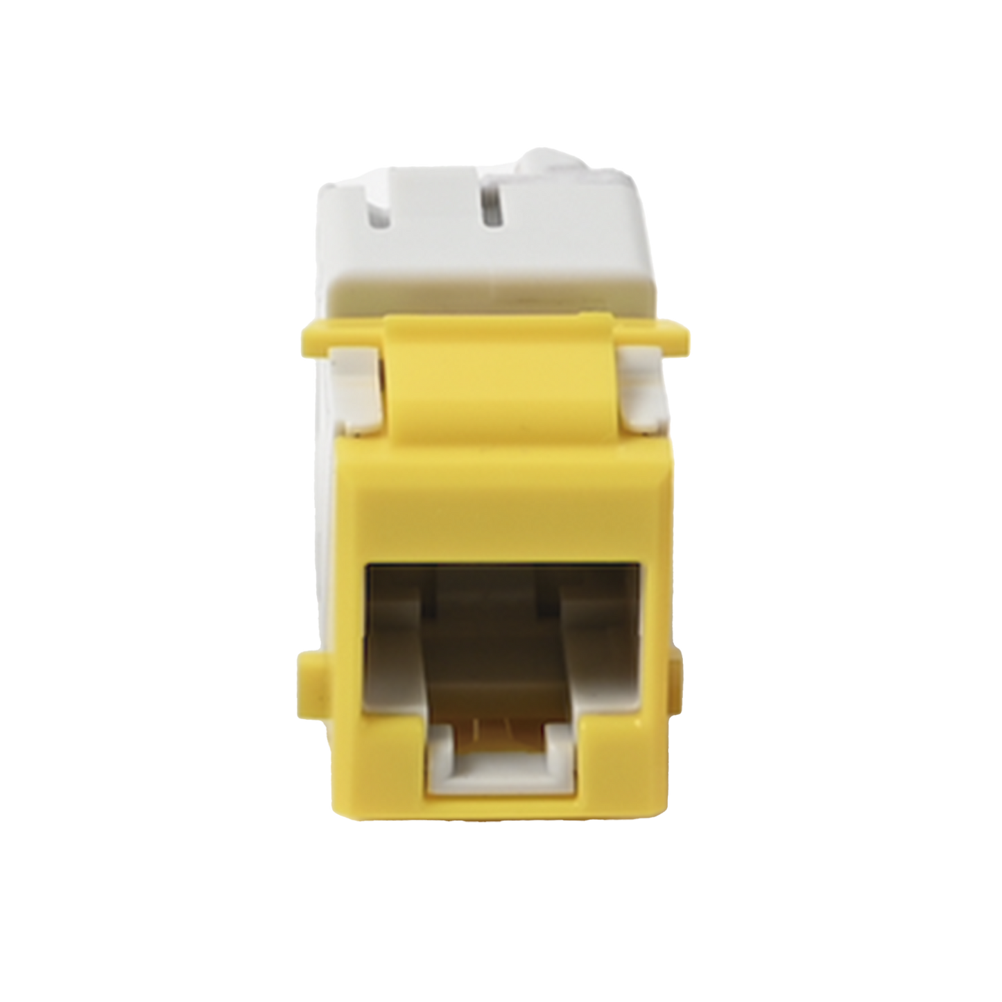 Jack UltraMAX Cat5e, UTP, Tipo Keystone, Color Amarillo, Punch Down
