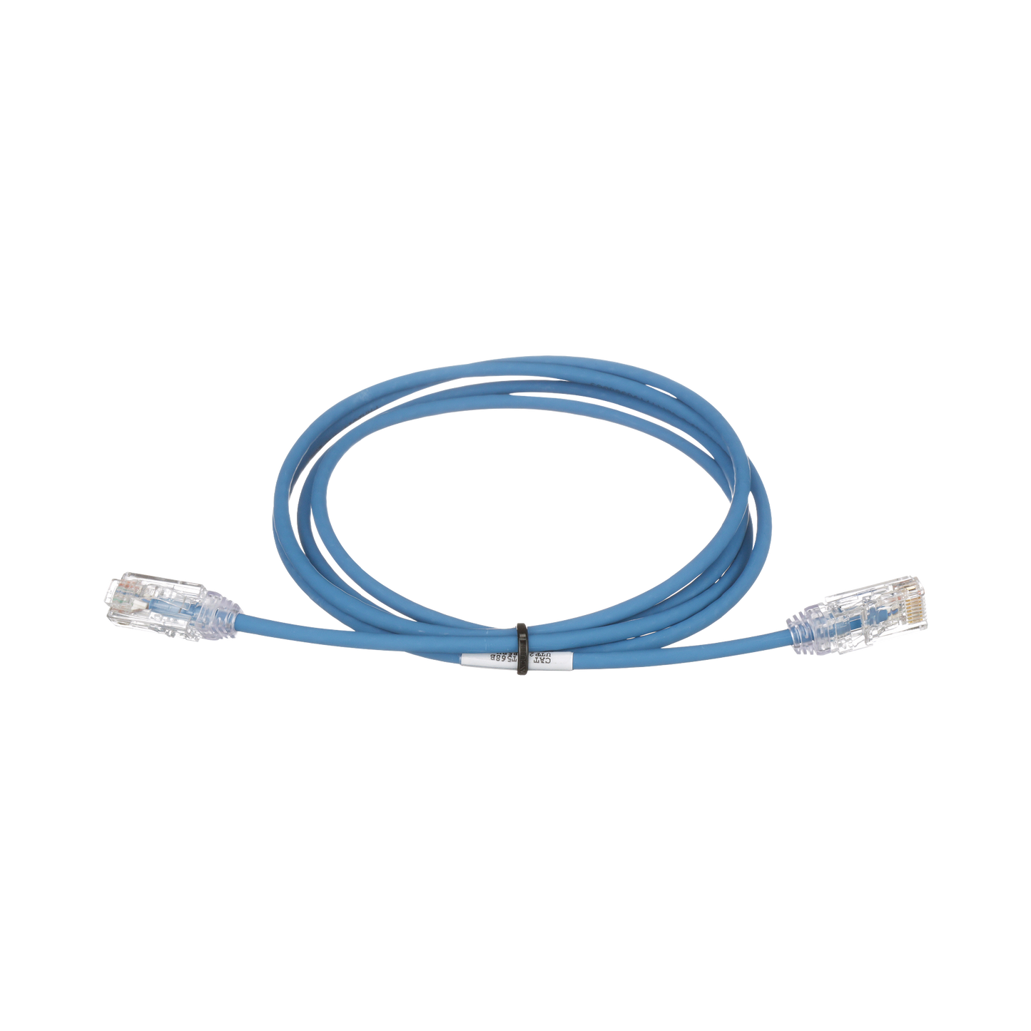Cable de Parcheo TX6, UTP Cat6, Diámetro Reducido (28AWG), Color Azul, 5ft