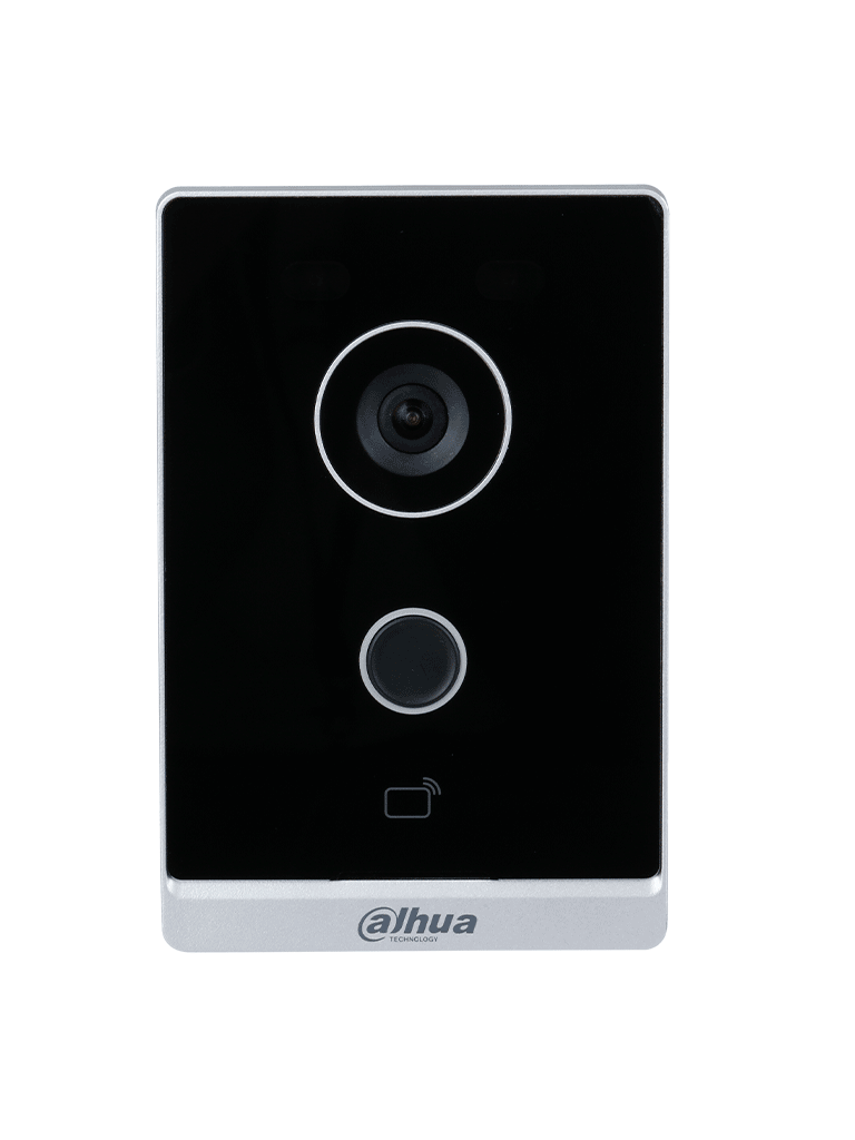 DAHUA VTO2211G-WP - Frente de Calle WiFi para Videoportero IP ultradelgado y estético. Cámara de 2MP con ángulo de 125°. Permite apertura desde app