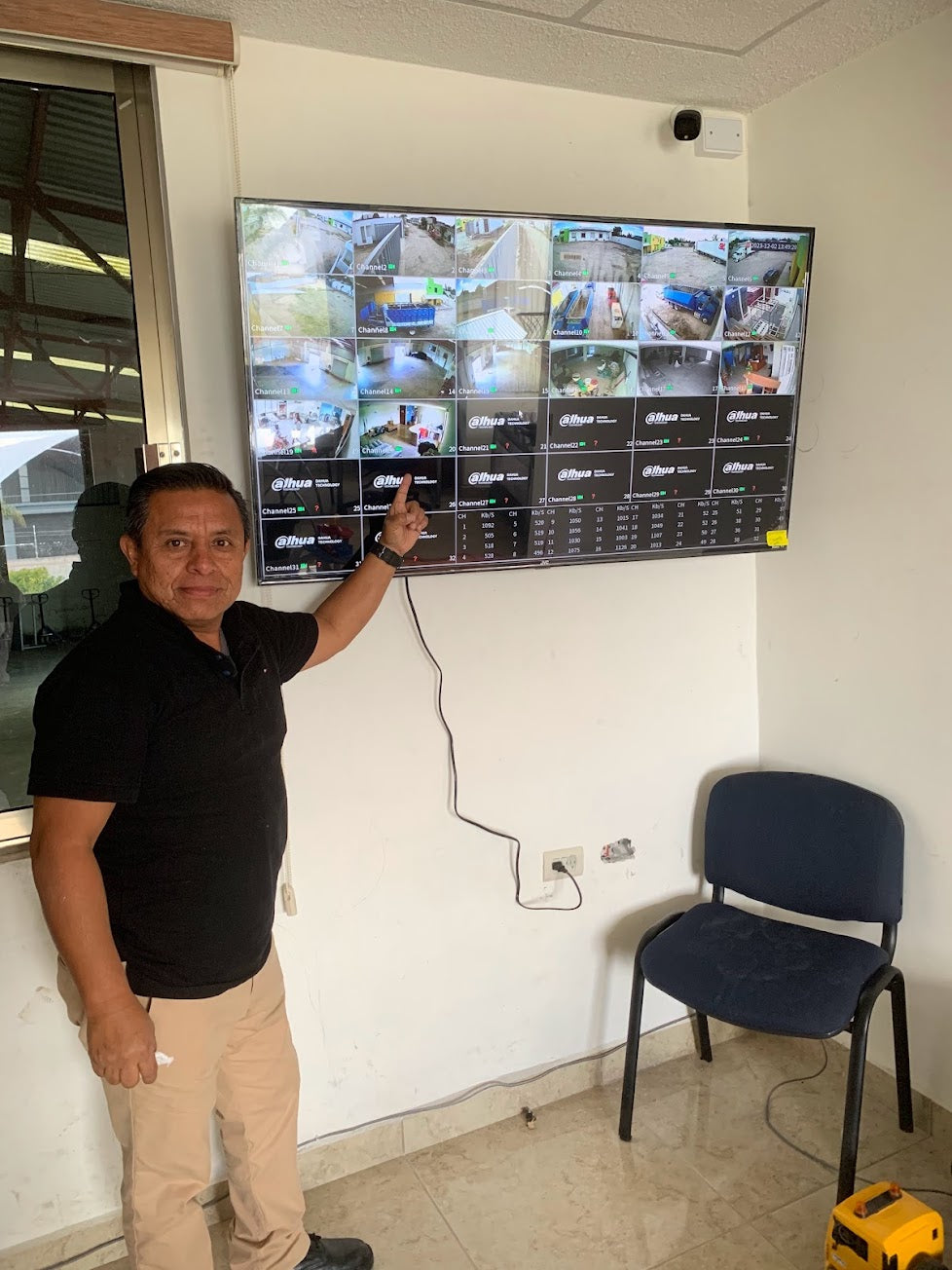 Kit de 4 Cámaras de Seguridad Dahua 2 MP con Instalación en Puebla