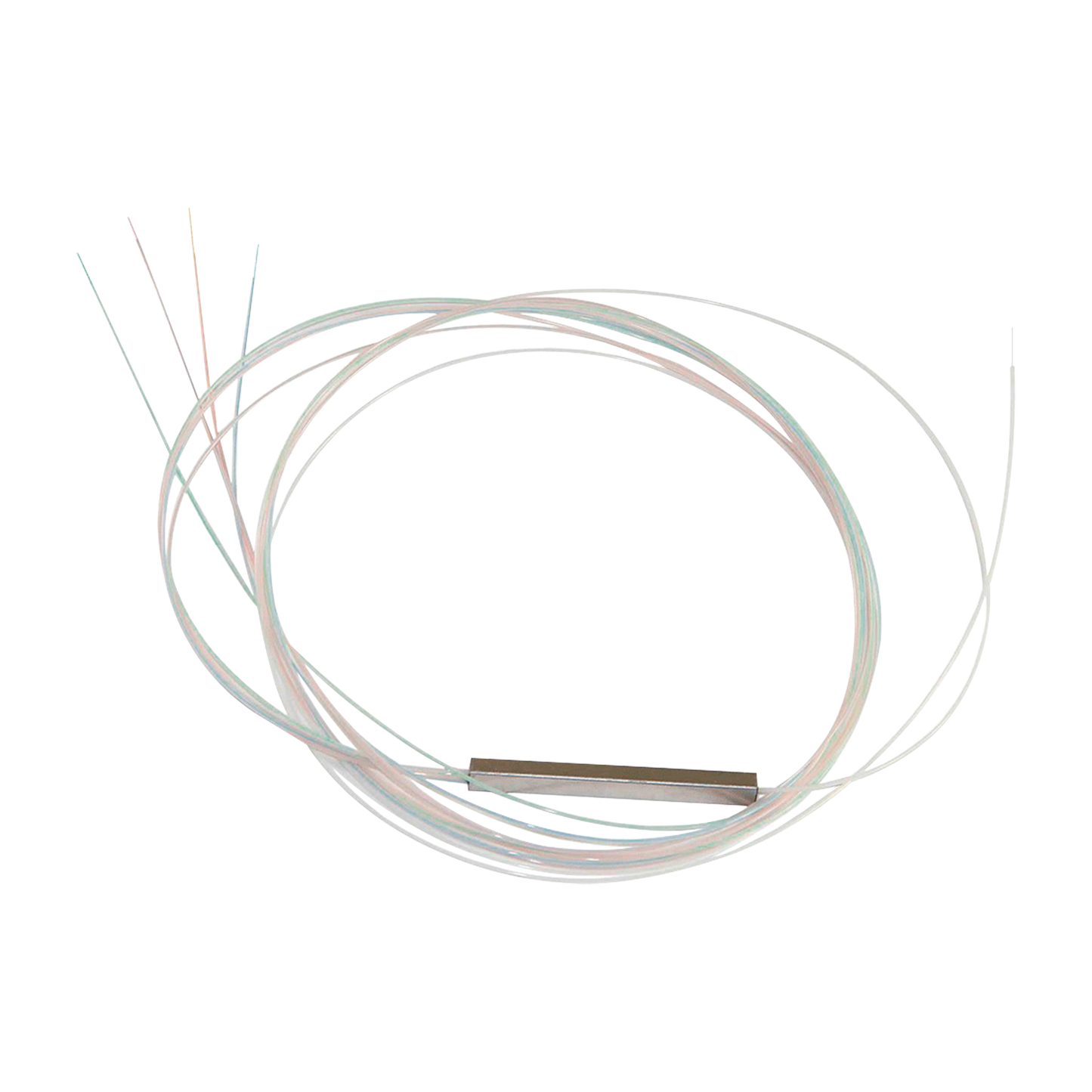 Splitter (Divisor Óptico) tipo PLC, de 1x4, para fusión (sin conectores)