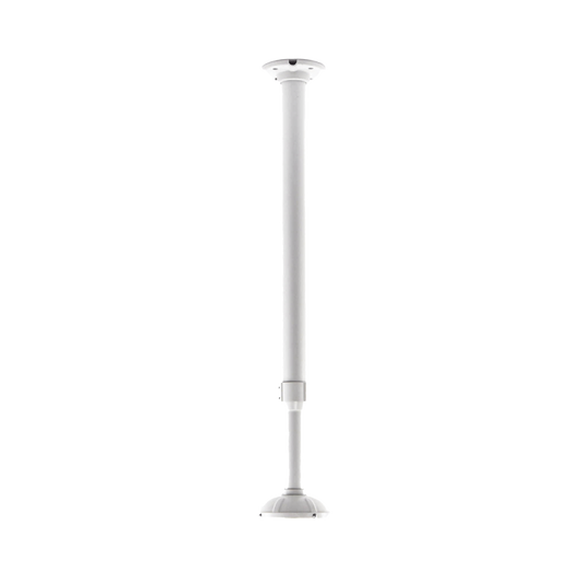 Soporte Telescópico Universal para Cámaras Domo y Bala / Color Blanco / 0.60 mts a 1.2 mts de Distancia (Ajustable)