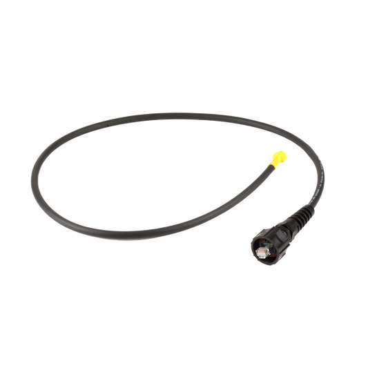 Patch Cord Industrial "Ruggedized" a Plug Modular, Cat6, de 3 ft, Color Negro