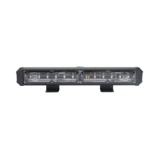 Barra de Luz de Advertencia, 2 Módulos de 6 LED, 11 Pulgadas Rojo
