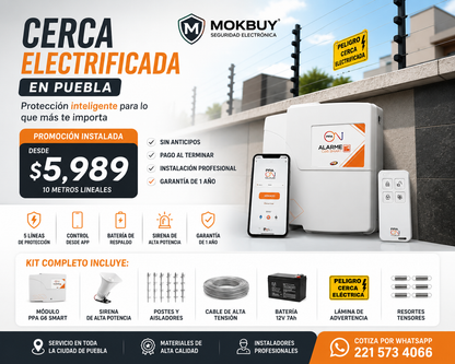 Promoción Cerca Electrificada Puebla