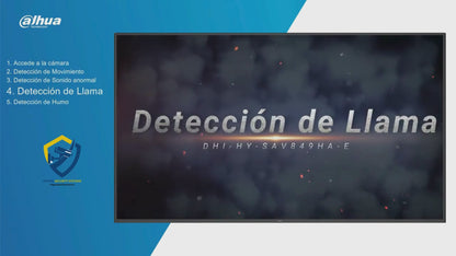 DAHUA WISUALARM HY-FT431LFP-Cámara IP Térmica Detección de Fuego de 4MP