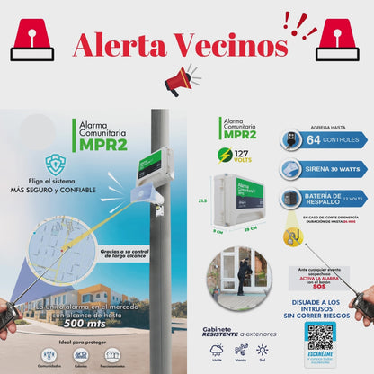 Alarma Comunitaria Vecinal