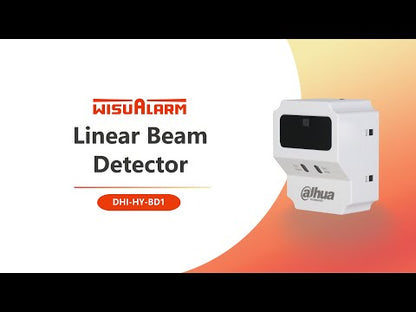 Detector de humo de haz infrarrojo, 100 metros de detección